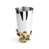 Golden Ginkgo Vase