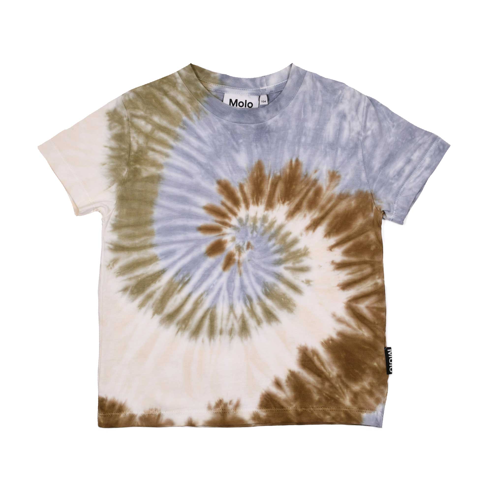 Molo Bolso Kids Tie Dye Cotton Boys T-Shirt – Blue Salon