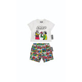 Moschino Kids Comic Print T-Shirt & Shorts Set