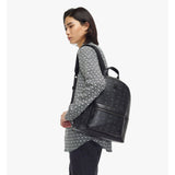 MCM Stark Black Backpack in Visetos