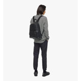 MCM Stark Black Backpack in Visetos