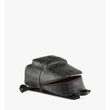 MCM Stark Black Backpack in Visetos