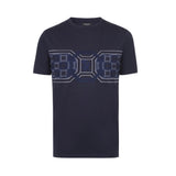 Stefano Ricci Navy Blue T-Shirt