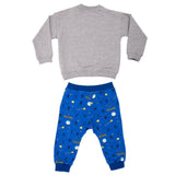Moschino Blue & Grey Jogging Suit