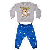 Moschino Blue & Grey Jogging Suit