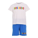 Moschino Kids Logo Print T-Shirt & Shorts Set