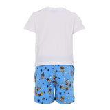 Moschino Kids Tedy Logo Print Cotton T-Shirt and Shorts Set