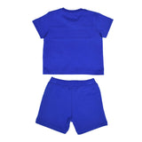 Moschino Kids Logo Print Cotton T-Shirt and Shorts Set