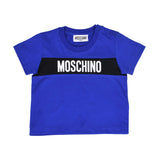 Moschino Kids Logo Print Cotton T-Shirt and Shorts Set