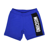 Moschino Kids Logo Print Cotton T-Shirt and Shorts Set