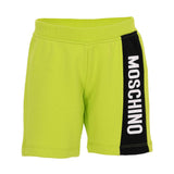 Moschino Kids Logo Print Cotton T-Shirt and Shorts Set