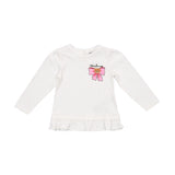 Moschino Kids White & Pink Top-Leggings Set