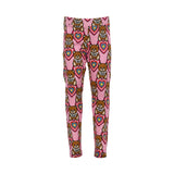 Moschino Kids Girl's Heart Teddy White Top & Leggings Set