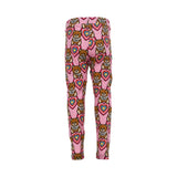 Moschino Kids Girl's Heart Teddy White Top & Leggings Set