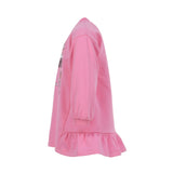 Moschino Kids Girl's Logo Print Pink Dress