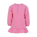 Moschino Kids Girl's Logo Print Pink Dress
