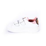 Moschino White and Pink Shoes