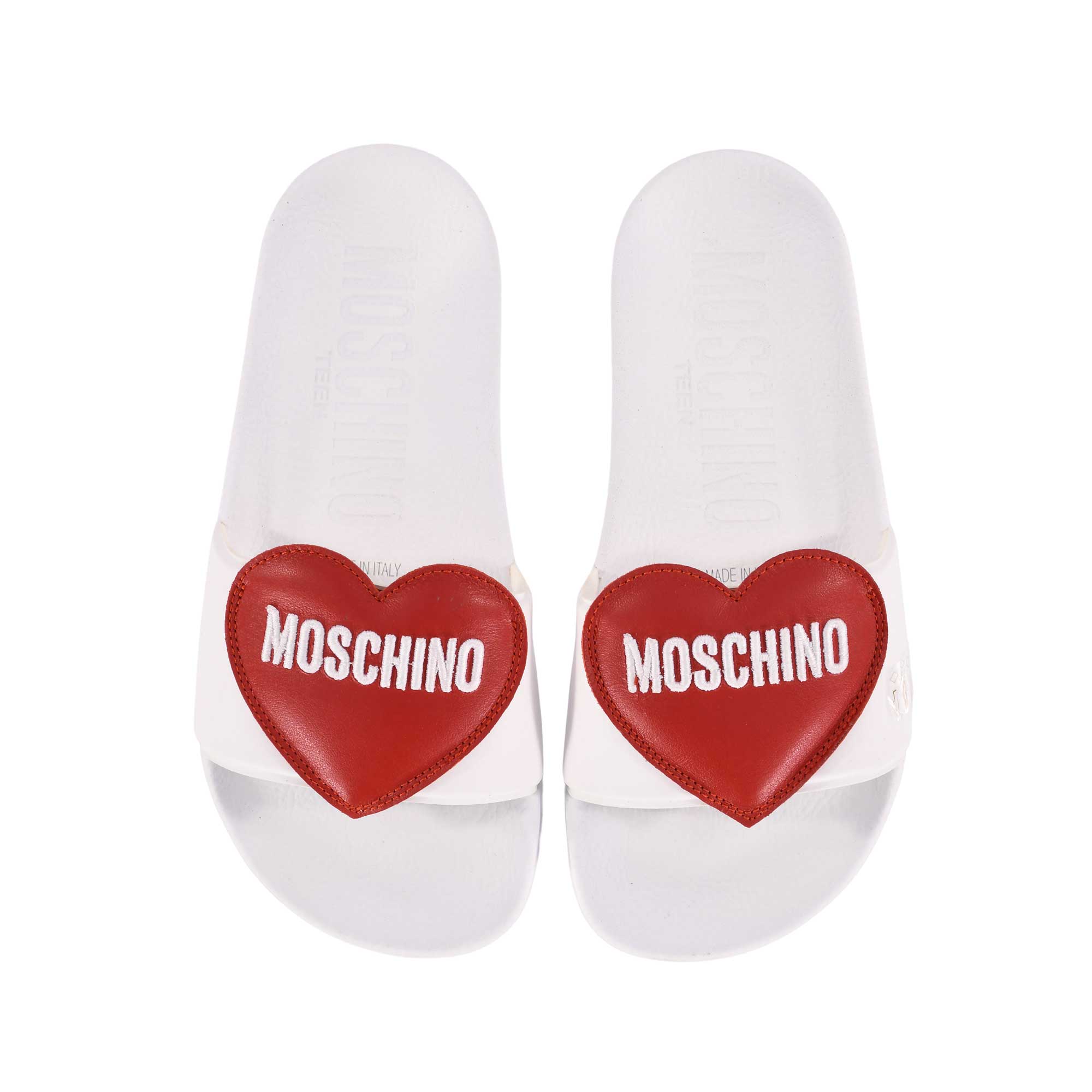 Moschino Sliders Love Moschino Pool Slides Moschino Kids Girl's