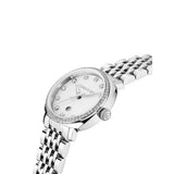 Cerruti Positano Women's Crystals Silver Stainless Steel Bracelet Watch