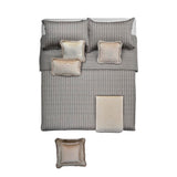 Roberto Cavalli Araldico New Duvet Set - Sabbia 240X220+270X290(2)50X80 Cm