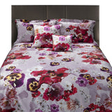 Roberto Cavalli Nobuyoshi Bedsheet Set And Comforter Rosa - 270X290+270X260 Cm