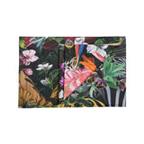 Roberto Cavalli Paradise Black Satin Sheets Set