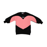 MSGM Kids Girl's Black & Peach Dress