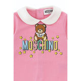 Moschino Kids New Born Teddy Bear Cotton Babygrow