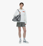 MCM Vintage Jacquard Tote Bag Grey  Large