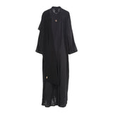 Nero Fashion Black Abaya Large Size