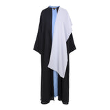 Nero Fashion Black & Blue Abaya Free Size