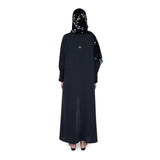 Nero Abaya Dark Gray/Gray And White Color Large Size