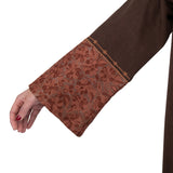 Nero Abaya Brown Color Large Size