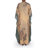 Nero Jalabiya Yellow And Green Color Free Size