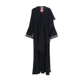 Nero Women's Large Black Abaya