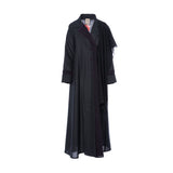 Nero Women's Large Black Purple Abaya