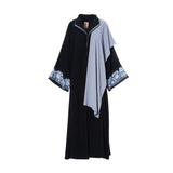 Nero Women's Large Black/Blue Abaya