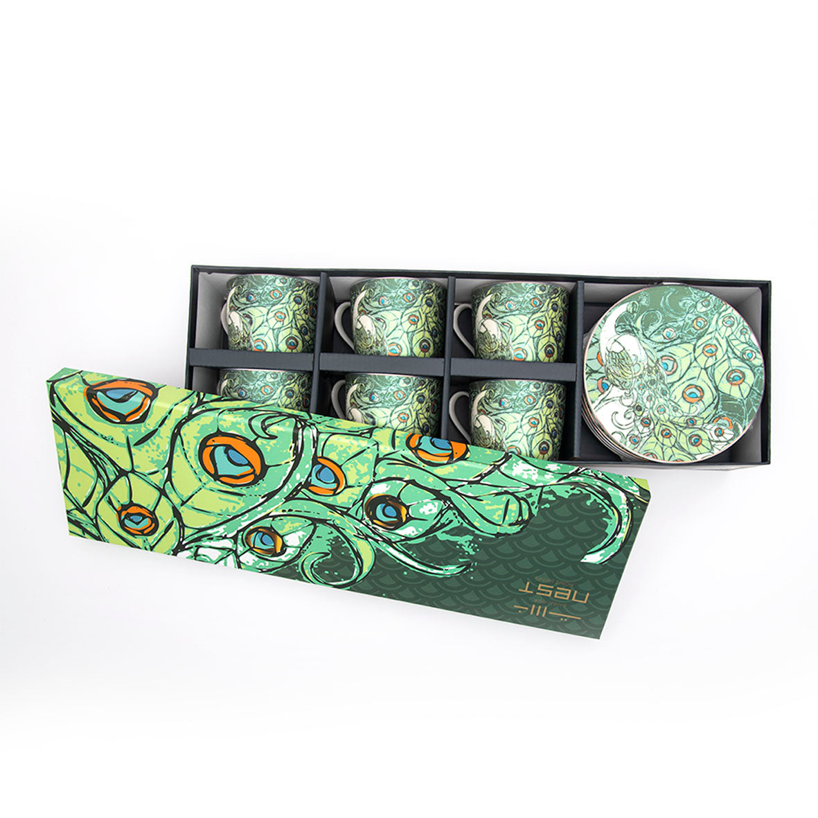 Nest Tea Cup And Saucer Set Of 6 | Drinkware | Spring Festival | Tea Cup & Saucer Set Nest Tea Cup And Saucer Set Of 6 | Drinkware | Spring Festival | Tea Cup & Saucer Set