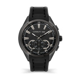Cerruti 1881 Nogaredo Men Silver And Black  Watch