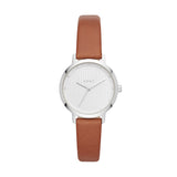 DKNY Modernist Casual Leather Strap Quartz Ladies Watch