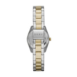 DKNY Women's Silver & Gold Analog Stainless Steel Watch