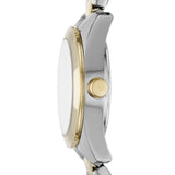 DKNY Women's Silver & Gold Analog Stainless Steel Watch