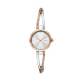 DKNY Crosswalk Two Tone Stainless Steel Analog Women's Watch