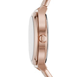 DKNY Parsons Rose Gold-Tone Stainless Steel Womens Watch