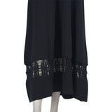 Oblique Women's Black Skirt