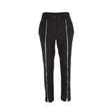 Oblique Women's Black Creations Front Zip Pant