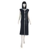 Oblique Women's Black/White/Red  Coat