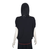 Oblique Women's Black,Rust and Orange  Coat