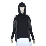 Oblique Women's White/Black  Sweater