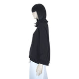 Oblique Women's Black Sweatshirt